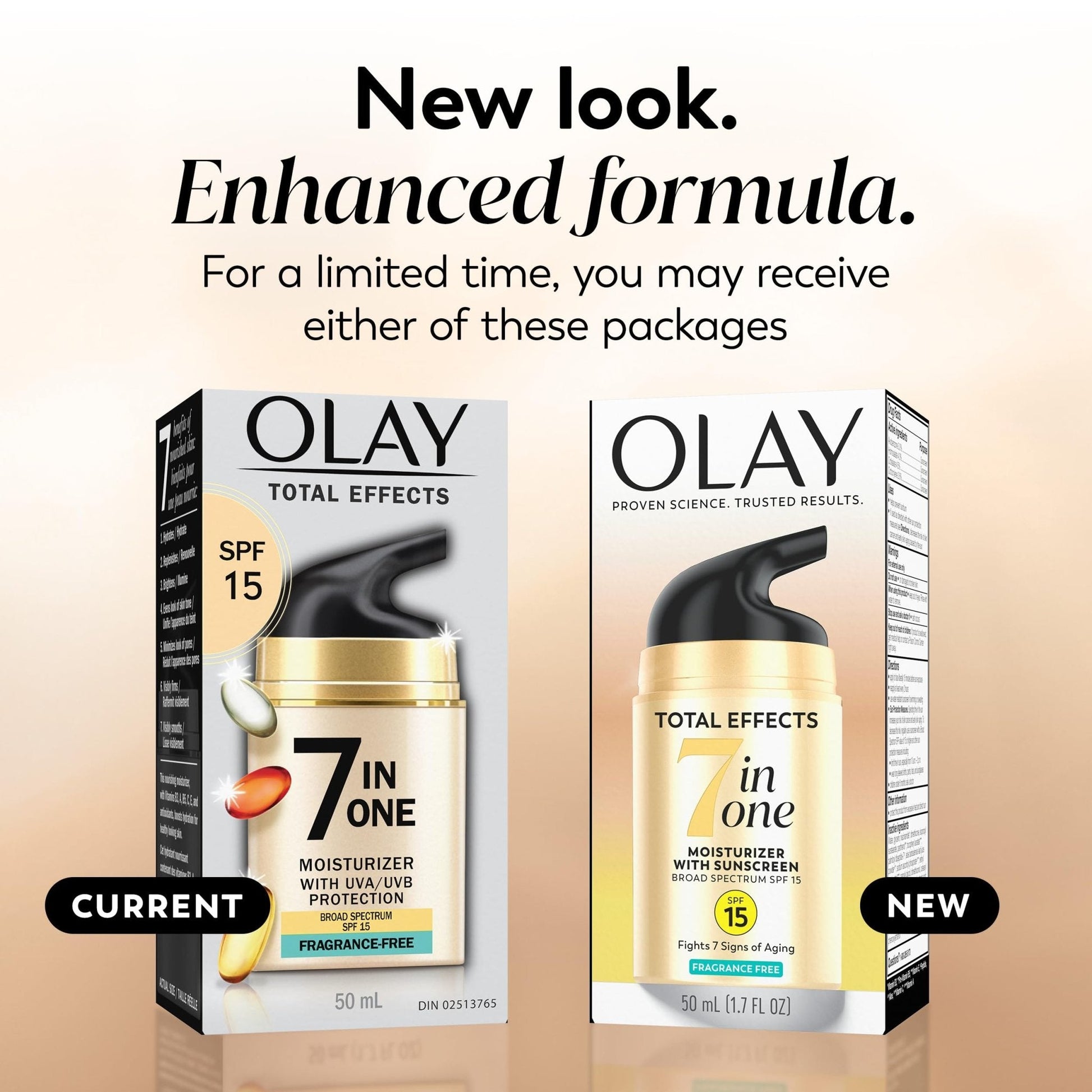 OLAY Total Effects 7-in-1 Anti-Aging Face Moisturizer with SPF 15, Fragrance-Free 1.7 oz - PrimeBioHealth - canada supplements