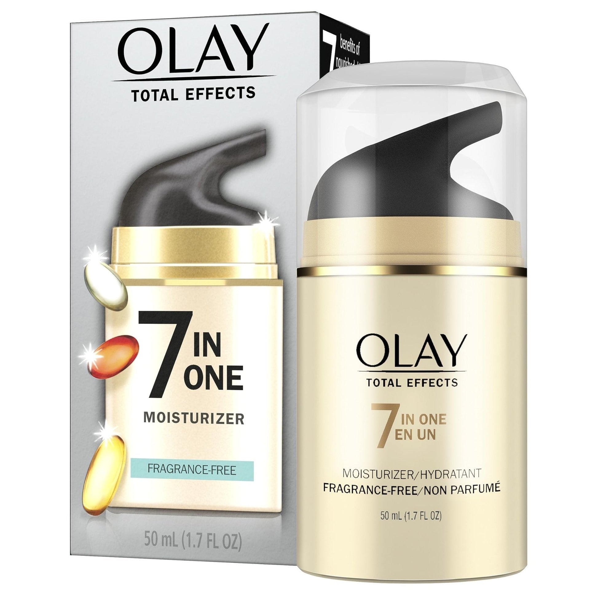 Olay Total Effects Face Moisturizer, Fragrance-Free, 1.7 fl oz - PrimeBioHealth - canada supplements
