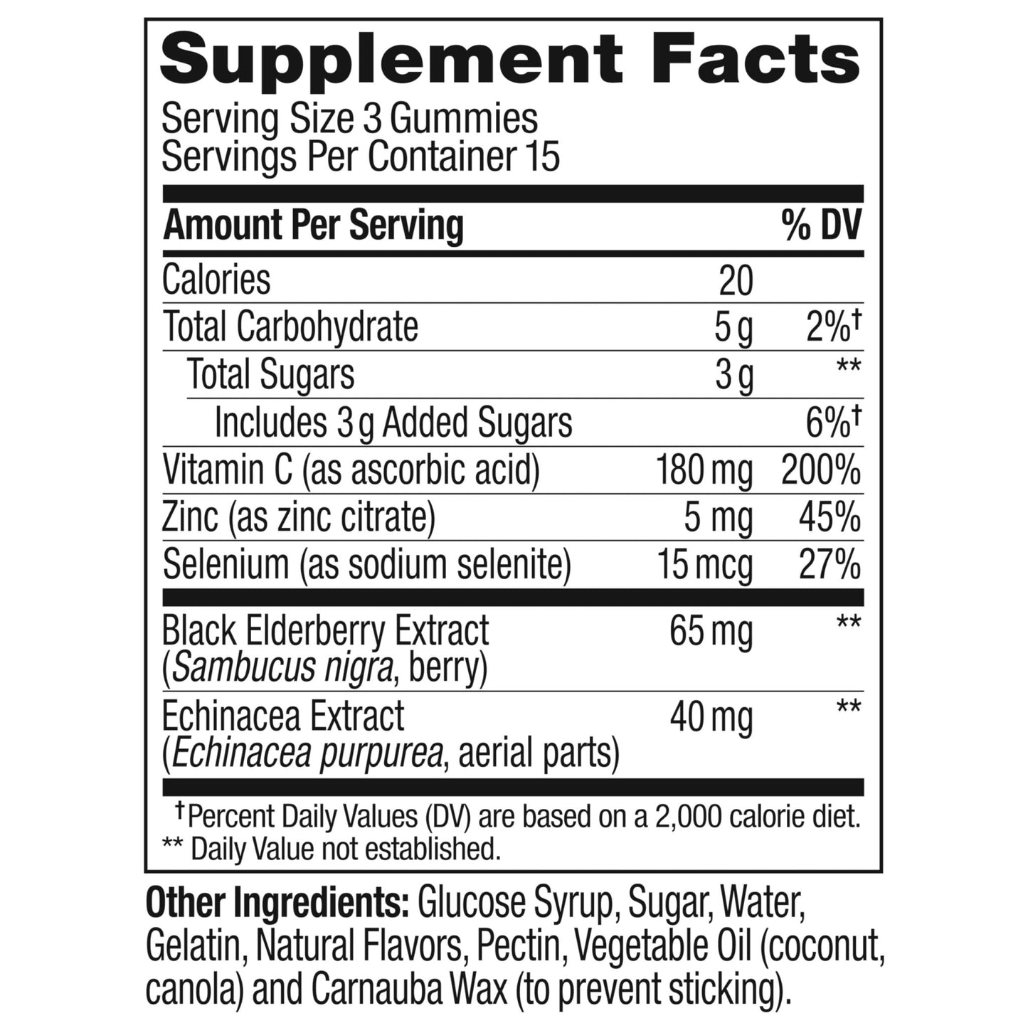 OLLY Immunity Gummy, Immune Support, Elderberry, Zinc, Vitamin C, Supplement, Berry Flavor, 15 Day Supply - 45 Count - PrimeBioHealth - canada supplements