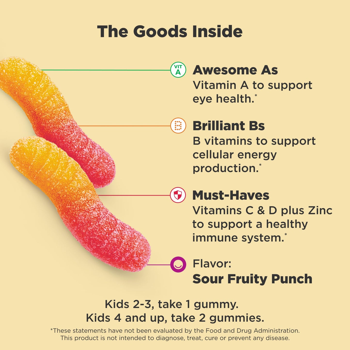 OLLY Kids Multivitamin Gummy Worms, Overall Health and Immune Support, Vitamins and Minerals A, C, D, E, Bs and Zinc, Chewable Supplement - PrimeBioHealth - canada supplements