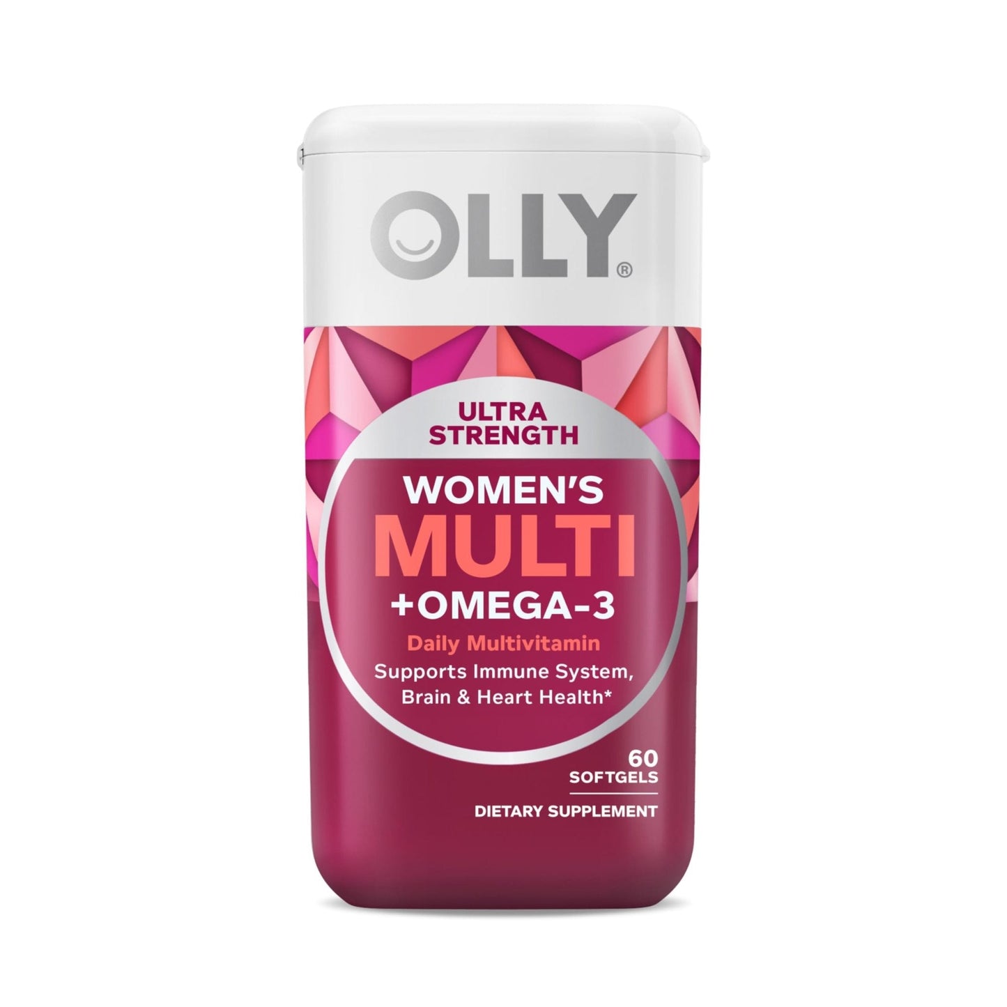 OLLY Ultra Women's Multi Softgels, Overall Health and Immune Support, Omega-3s, Iron, Vitamins A, D, C, E, B12, Daily Multivitamin, 30 Day Supply - 60 Count - PrimeBioHealth - canada supplements