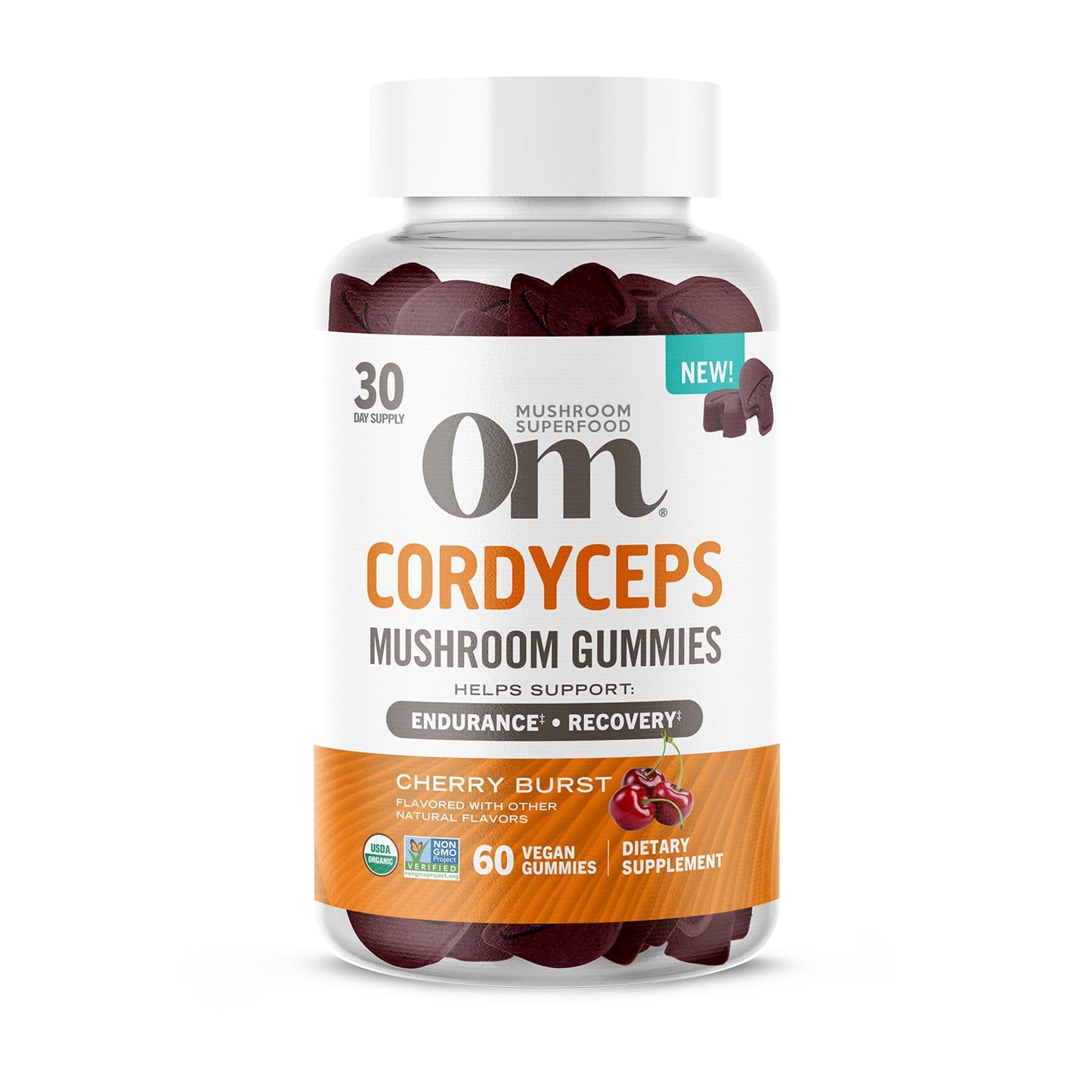 OM MUSHROOM SUPERFOOD Master Blend Mushroom Gummies – Organic 10-Mushroom Complex with Ashwagandha – Supports Immunity, Gut Health & Stress Relief – Mixed Berry Flavor – 28 Servings, 56 Count. - PrimeBioHealth - canada supplements