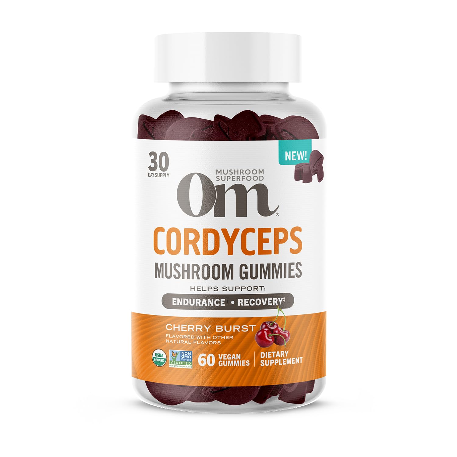 OM MUSHROOM SUPERFOOD Master Blend Mushroom Gummies – Organic 10-Mushroom Complex with Ashwagandha – Supports Immunity, Gut Health & Stress Relief – Mixed Berry Flavor – 28 Servings, 56 Count. - PrimeBioHealth - canada supplements