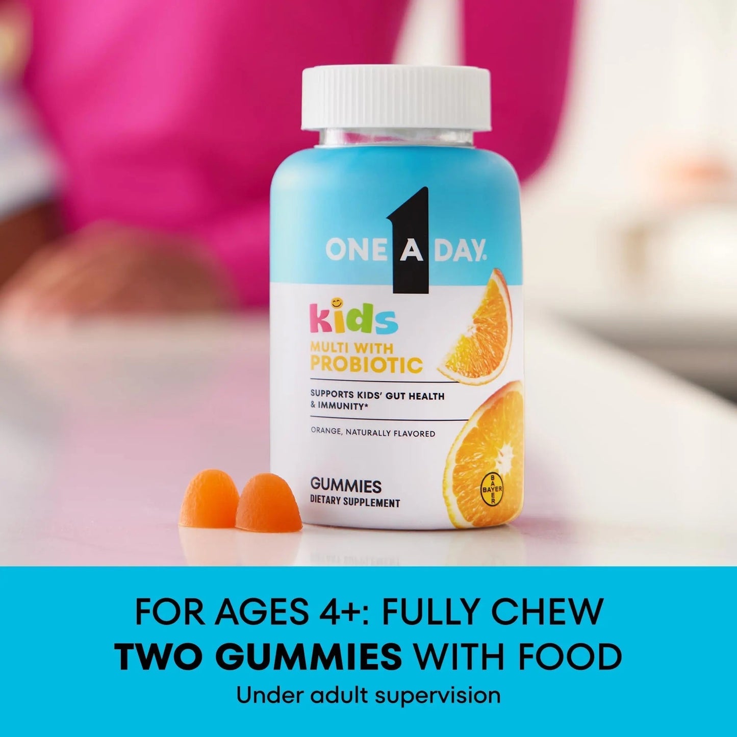 One A Day Kids Multivitamin with Probiotic, Multivitamin Gummies, Kids Probiotic for Digestive Health, Gummy Vitamins - PrimeBioHealth - canada supplements