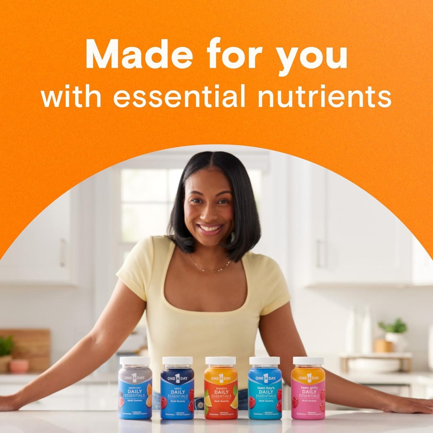 One A Day Men’s Daily Essentials Multivitamin Gummies, Multivitamin for Men, Bone Health, Zinc, Raspberry Natural Flavor, 120 Gummies - PrimeBioHealth - canada supplements
