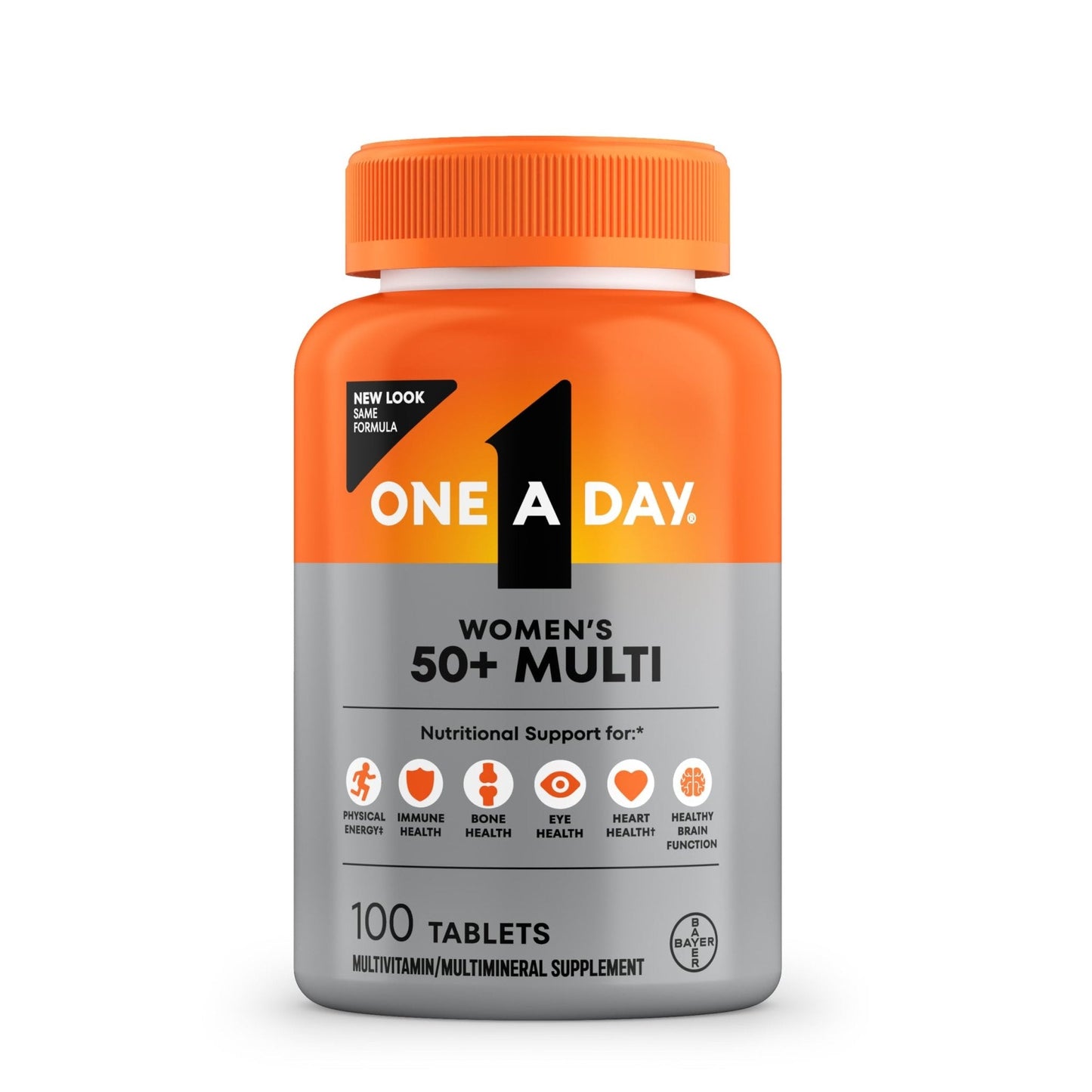 One A Day Multivitamin for Women 50 and Over Tablets, Womens Multivitamin 50 plus with Vitamins D, C, E, Zinc & Biotin, Daily Vitamins - PrimeBioHealth - canada supplements