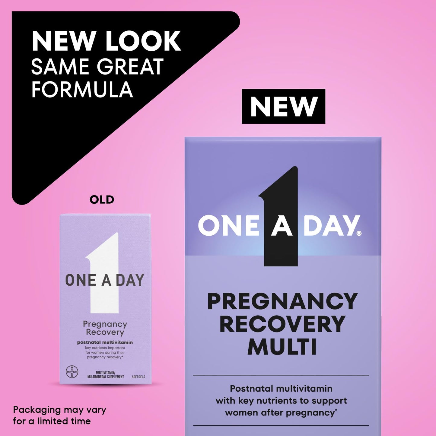 One A Day Postnatal Vitamins for Women, Postnatal Multivitamin with Folic Acid, Omega-3 DHA, B Vitamins, Support Immune Health, Breastfeeding - PrimeBioHealth - canada supplements