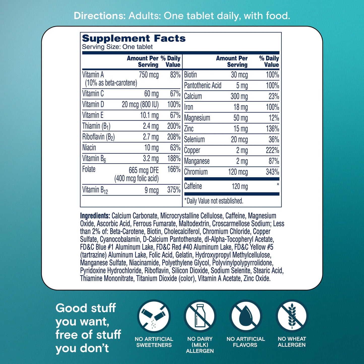One A Day Women's Active Metabolism Daily Essential, Multivitamin for Women, Metabolism Support, Vitamins for Women with All 8 B-Vitamins - PrimeBioHealth - canada supplements