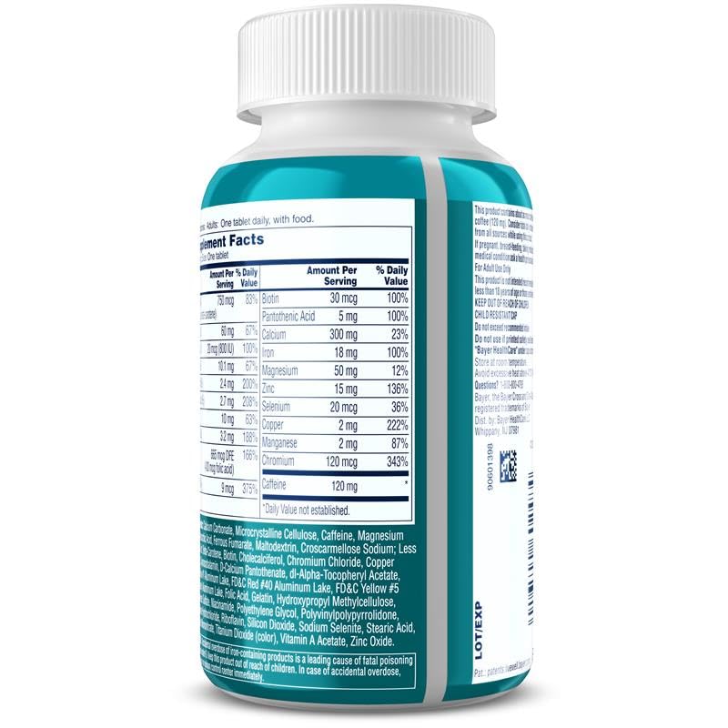 One A Day Women's Active Metabolism Daily Essential, Multivitamin for Women, Metabolism Support, Vitamins for Women with All 8 B-Vitamins - PrimeBioHealth - canada supplements