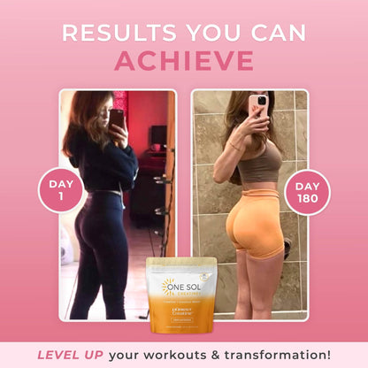One Sol Creatine for Women, All Natural Women's Creatine Powder w Pure Creatine & Coconut Water, Increase Lean Muscle Mass, Reduce Recovery Time, Promotes Brain & Bone Health (Unflavored, 60 Servings) - PrimeBioHealth - canada supplements