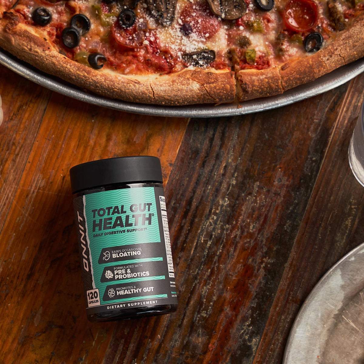 ONNIT Total Gut Health Daily Digestive Support, IGEN™ Non-GMO Tested Digestion Supplement for Women and Men with 7 Strains of Probiotics, - PrimeBioHealth - canada supplements