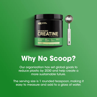 Optimum Nutrition Micronized Creatine Monohydrate Powder, Unflavored, 60 Servings, 300 Grams (Packaging May Vary) - PrimeBioHealth - canada supplements