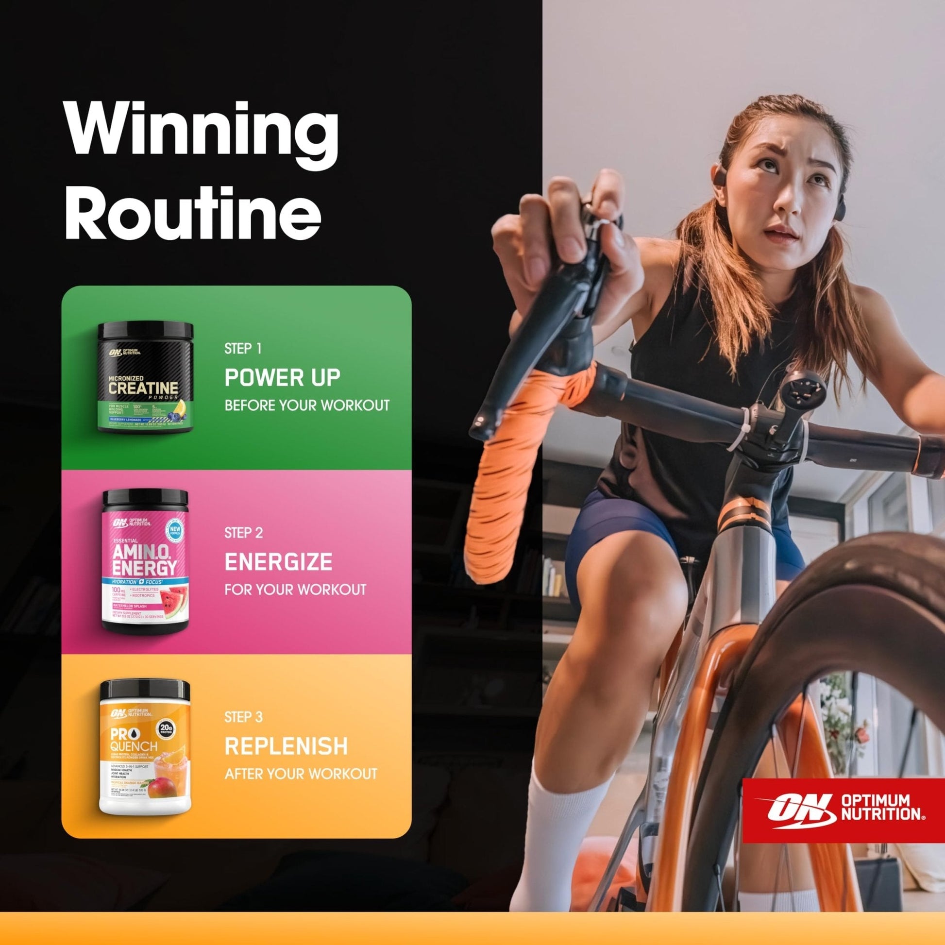Optimum Nutrition Pro Quench, 10g Clear Protein, 10g Collagen peptides & Electrolyte Powder Drink Mix, Tropical Orange Mango, 20 Servings, - PrimeBioHealth - canada supplements