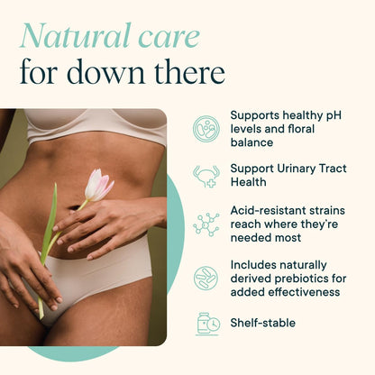 Ora Organic Probiotic for Women with L. crispatus, 6 Clinically Studied Lactobacillus Strains for Vaginal, pH & Urinary Tract Health, - PrimeBioHealth - canada supplements
