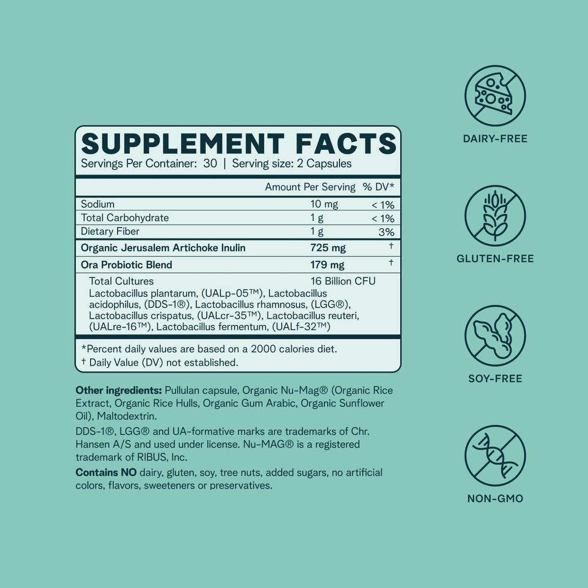 Ora Organic Probiotic for Women with L. crispatus, 6 Clinically Studied Lactobacillus Strains for Vaginal, pH & Urinary Tract Health, - PrimeBioHealth - canada supplements