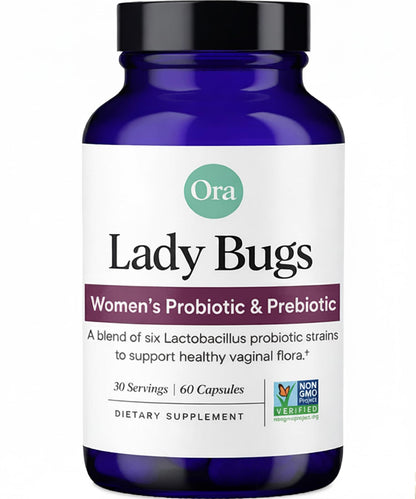 Ora Organic Probiotic for Women with L. crispatus, 6 Clinically Studied Lactobacillus Strains for Vaginal, pH & Urinary Tract Health, - PrimeBioHealth - canada supplements