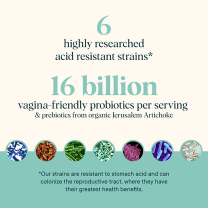 Ora Organic Probiotic for Women with L. crispatus, 6 Clinically Studied Lactobacillus Strains for Vaginal, pH & Urinary Tract Health, - PrimeBioHealth - canada supplements
