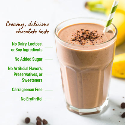 Orgain Organic Vegan Protein Powder, Creamy Chocolate Fudge - 21g Plant Protein, 7g Prebiotic Fiber, Low Net Carb, No Lactose Ingredients, No Added Sugar - PrimeBioHealth - canada supplements