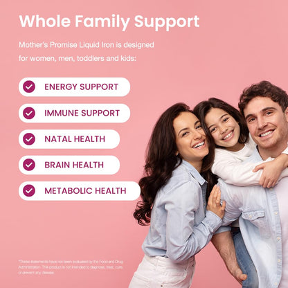 Organic Liquid Iron Supplement for Women, Men & Kids with Vitamin C | Sugar Free Natural Berry Flavor Non Constipating Vegan Ferrochel - PrimeBioHealth - canada supplements