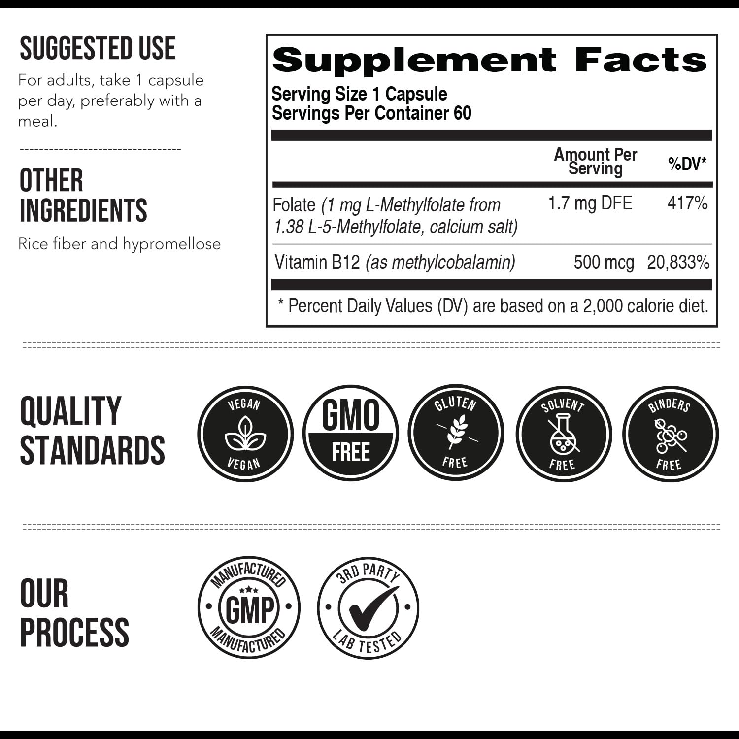 Organic Methyl Folate 1000 mcg + Methyl B12 Cofactor (300 Servings) – Metabolically Active 5-MTHF Form, Organic Berry Flavor, Liquid Sublingual Form – Mood, Cognition, Methylation, Pregnancy (1oz) - PrimeBioHealth - canada supplements