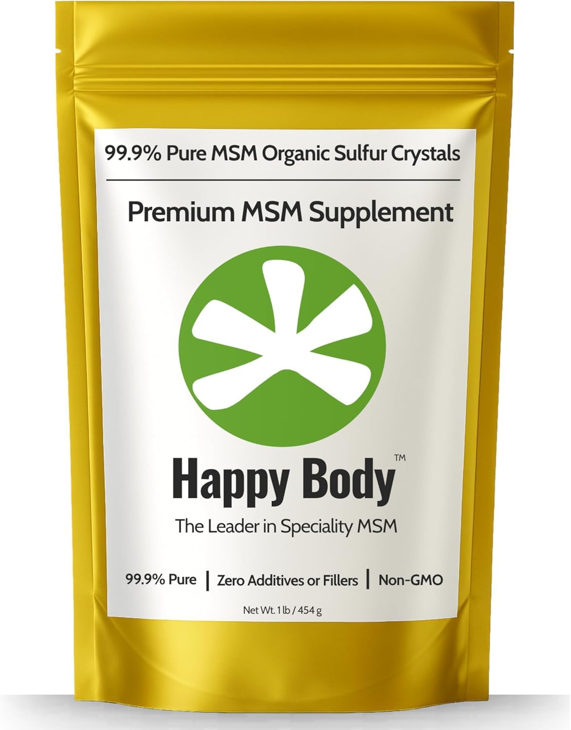 Organic Sulfur Crystals | 99.9% Pure MSM Crystals for Joint Support, Recovery, Hair, Skin & Nails | 90 Servings | 1 lb Bag - PrimeBioHealth - canada supplements