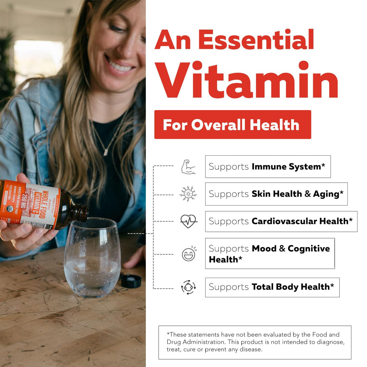 Organic Vitamin C | Whole Food Vitamin C from Fruit Plus Absorption Enhancing Cofactors - Vegan, Enhanced Bioavailability - Immune Support, Antioxidant, Total Health (90 Servings) - PrimeBioHealth - canada supplements