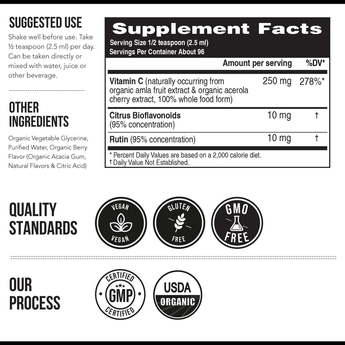 Organic Vitamin C | Whole Food Vitamin C from Fruit Plus Absorption Enhancing Cofactors - Vegan, Enhanced Bioavailability - Immune Support, Antioxidant, Total Health (90 Servings) - PrimeBioHealth - canada supplements