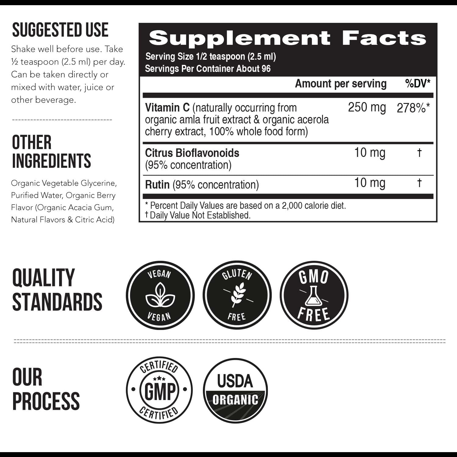 Organic Vitamin C | Whole Food Vitamin C from Fruit Plus Absorption Enhancing Cofactors - Vegan, Enhanced Bioavailability - Immune Support, Antioxidant, Total Health (90 Servings) - PrimeBioHealth - canada supplements