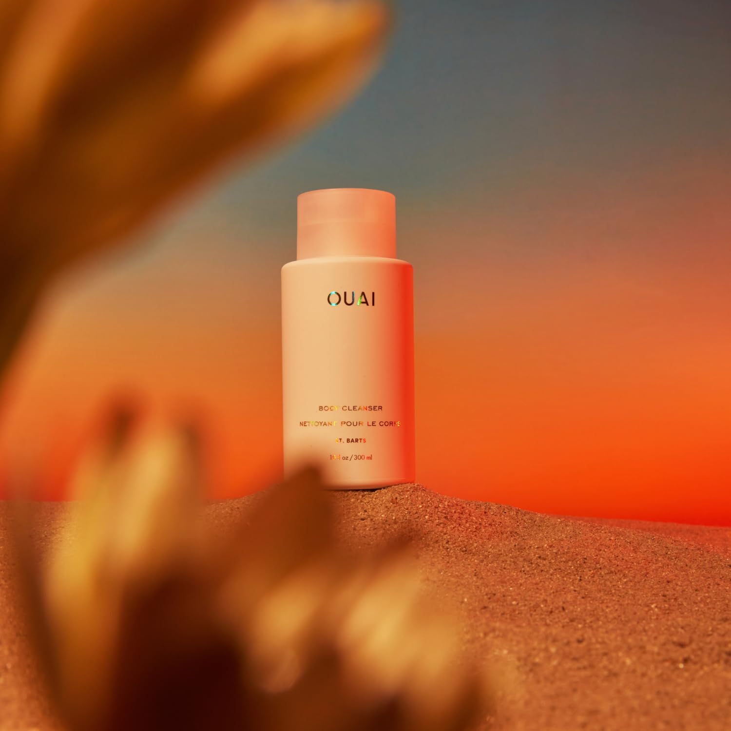 OUAI Body Cleanser, St. Barts - Foaming Body Wash with Jojoba Oil and Rosehip Oil to Hydrate, Nurture, Balance and Soften Skin - Paraben - PrimeBioHealth - canada supplements