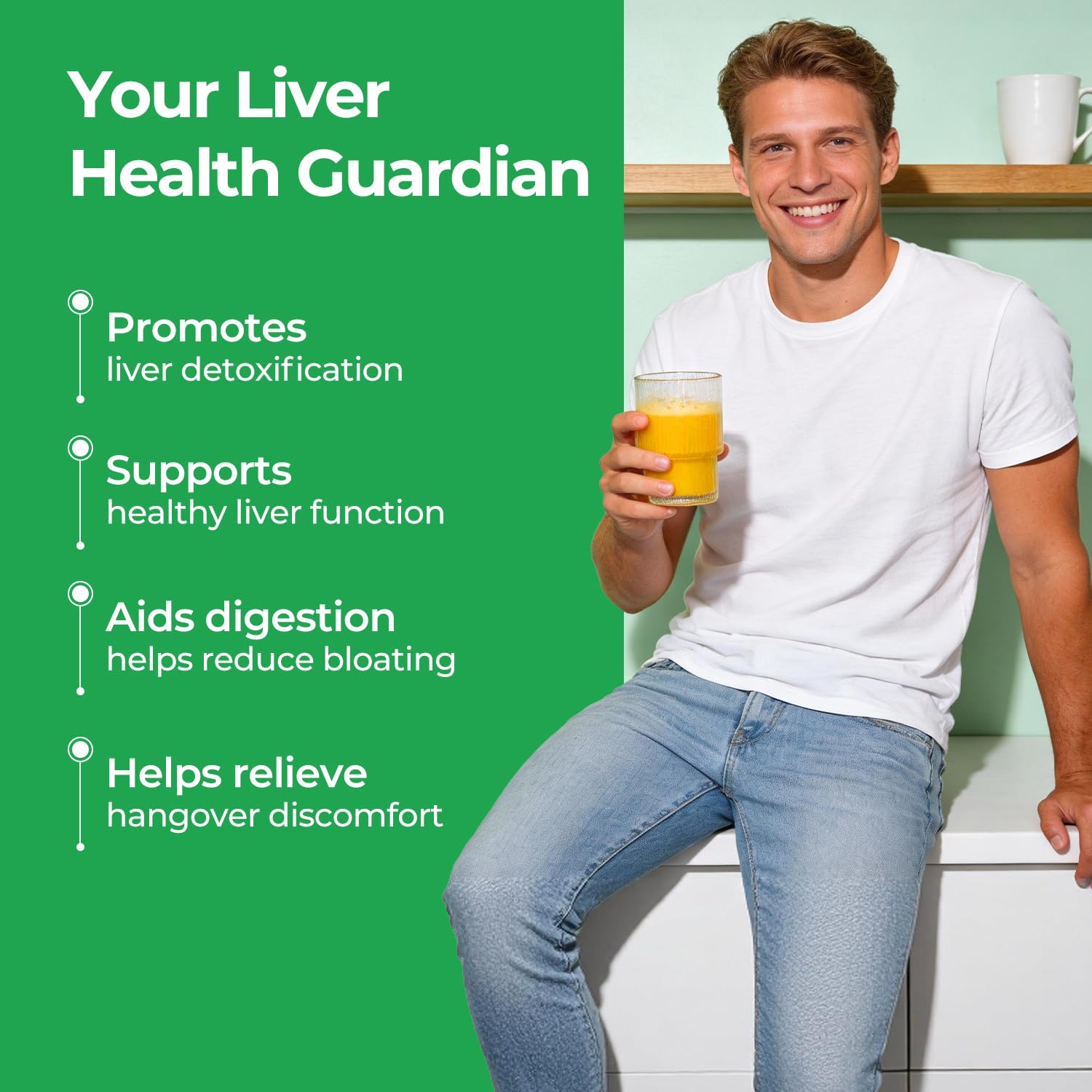 OxyEnergy Liver Cleanse Detox & Repair, Organic Milk Thistle Liver Detox Supplement with Turmeric, Giner, Dandelion, Support Liver Health & Digestion, - PrimeBioHealth - canada supplements