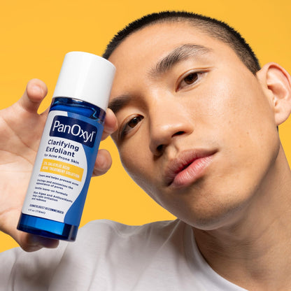 PanOxyl Clarifying Exfoliant with 2% Salicylic Acid, BHA Liquid Exfoliant for Face, Unclogs, Minimizes Appearance of Pores - PrimeBioHealth - canada supplements