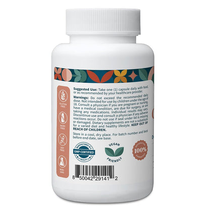 Pattern Wellness Glutathione Supplement - Active Reduced Glutathione Formula with Added Vitamin C - Cell, Antioxidant, + Immune Health Support - 30 Vegan Capsules - PrimeBioHealth - canada supplements