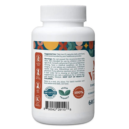 Pattern Wellness Multivitamin for Men & Women – Vitamin A, B, C, D, E – Supports Energy & Wellness – Whole Body Health - PrimeBioHealth - canada supplements