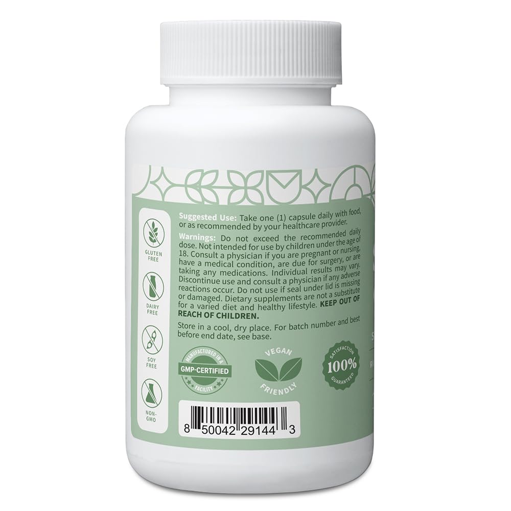 Pattern Wellness Sea Moss Complex – Sea Moss, Burdock Root, Bladderwrack, Vitamin C & Ginger – Supports Immune & Digestive Health – Vegan, Non-GMO – 30 Capsules - PrimeBioHealth - canada supplements