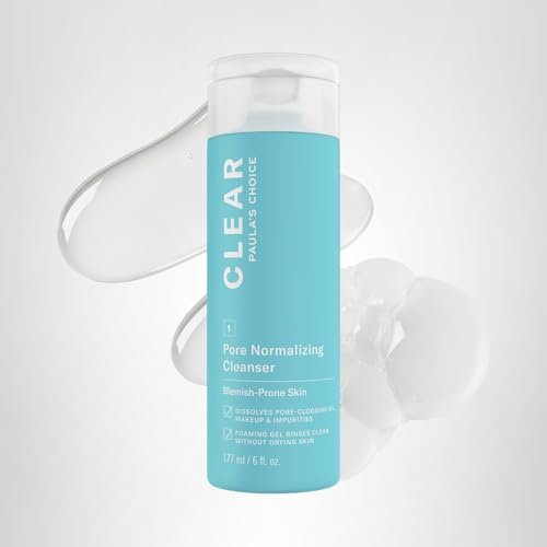 Paula's Choice CLEAR Pore Normalizing Facial Cleanser, Acne Daily Face Wash, Salicylic Acid Face Cleanser for Clogged & Enlarged Pores - PrimeBioHealth - canada supplements