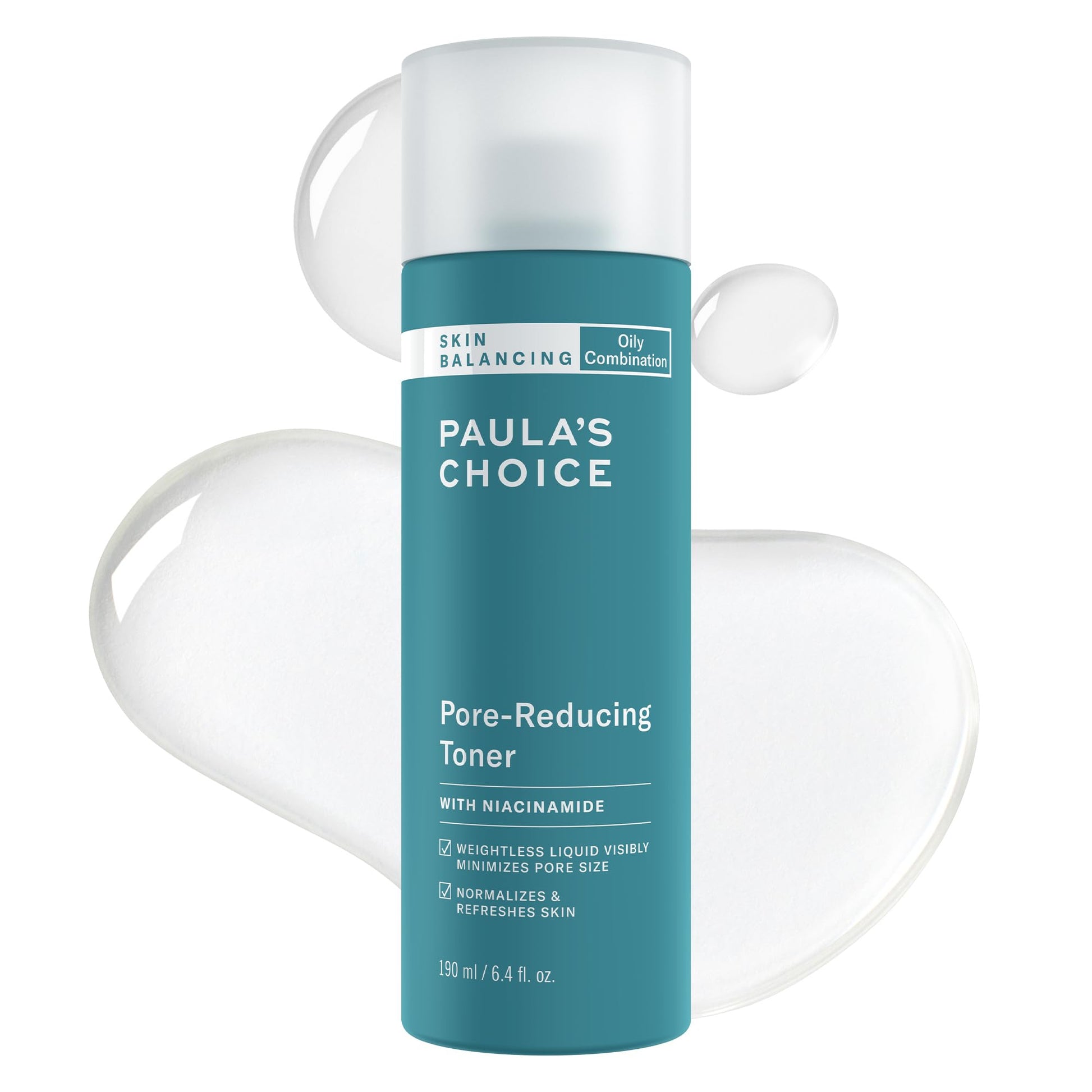 Paula's Choice Skin Balancing Pore-Reducing Face Toner with Niacinamide, for Oily Skin & Combination, Minimizes Large Pores, - PrimeBioHealth - canada supplements
