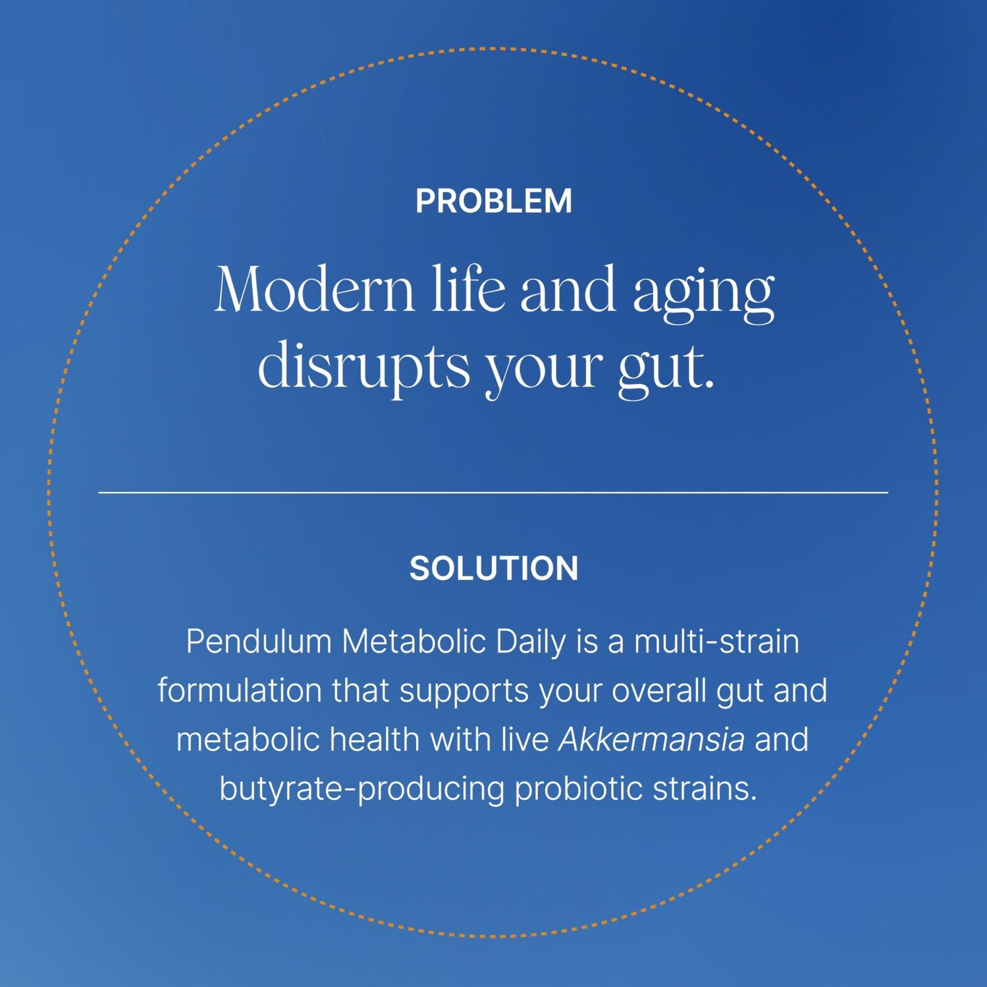 Pendulum Metabolic Daily - Multi-Strain Probiotic with Akkermansia muciniphila to Support Metabolism and Sustain Energy Levels - PrimeBioHealth - canada supplements