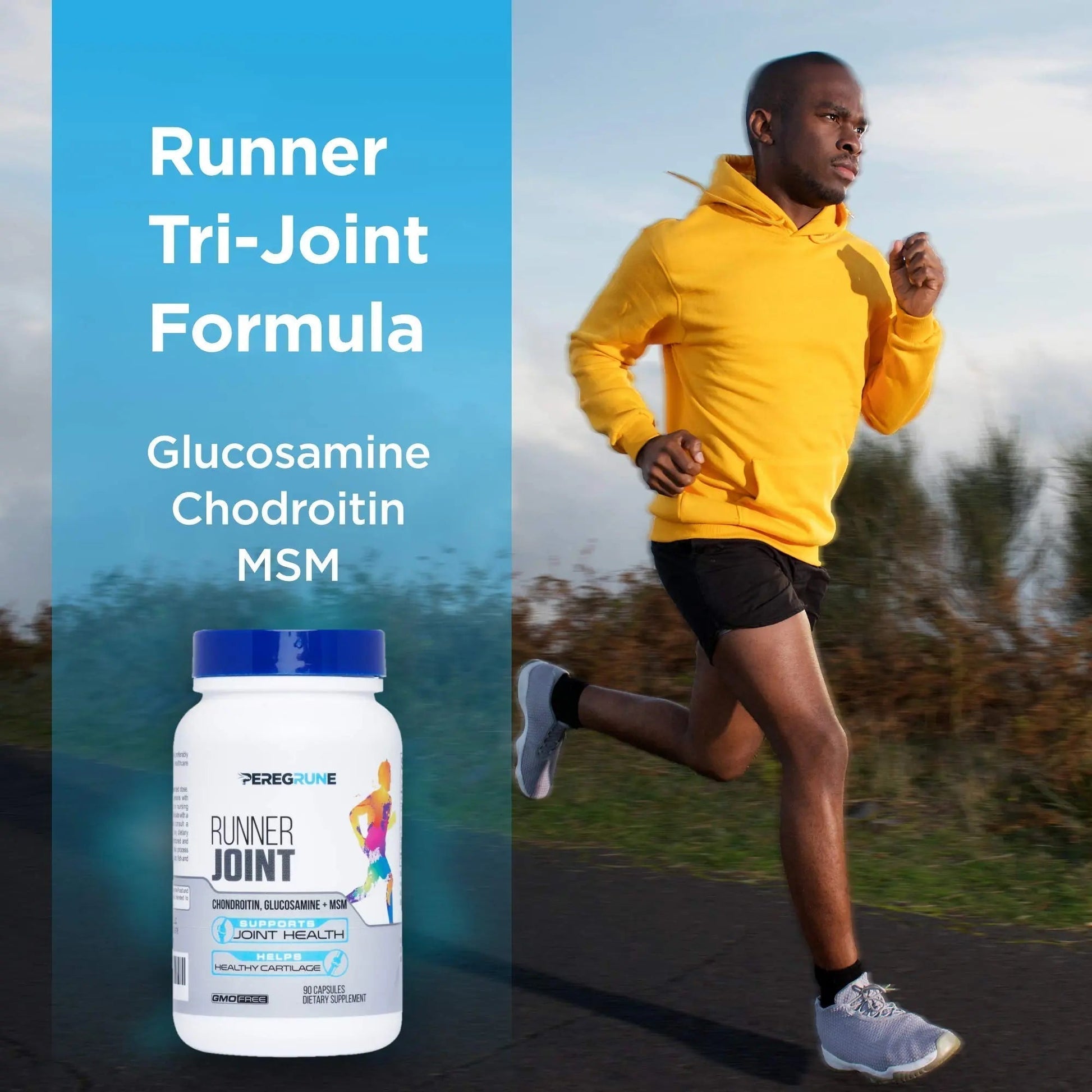 PEREGRUNE Runner Multivitamin & Joint Support Supplement | Antioxidants, Complete B-Complex & Probiotics to Support Energy - PrimeBioHealth - canada supplements