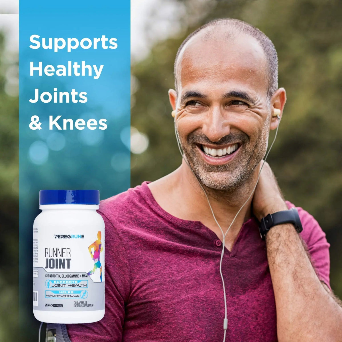 PEREGRUNE Runner Multivitamin & Joint Support Supplement | Antioxidants, Complete B-Complex & Probiotics to Support Energy - PrimeBioHealth - canada supplements