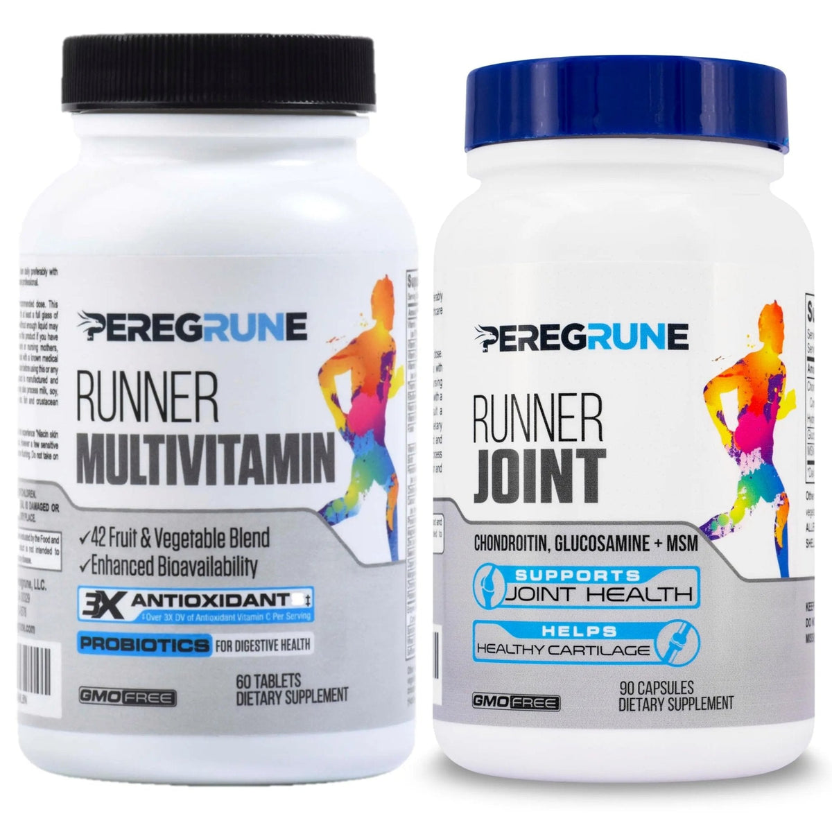 PEREGRUNE Runner Multivitamin & Joint Support Supplement | Antioxidants, Complete B-Complex & Probiotics to Support Energy - PrimeBioHealth - canada supplements