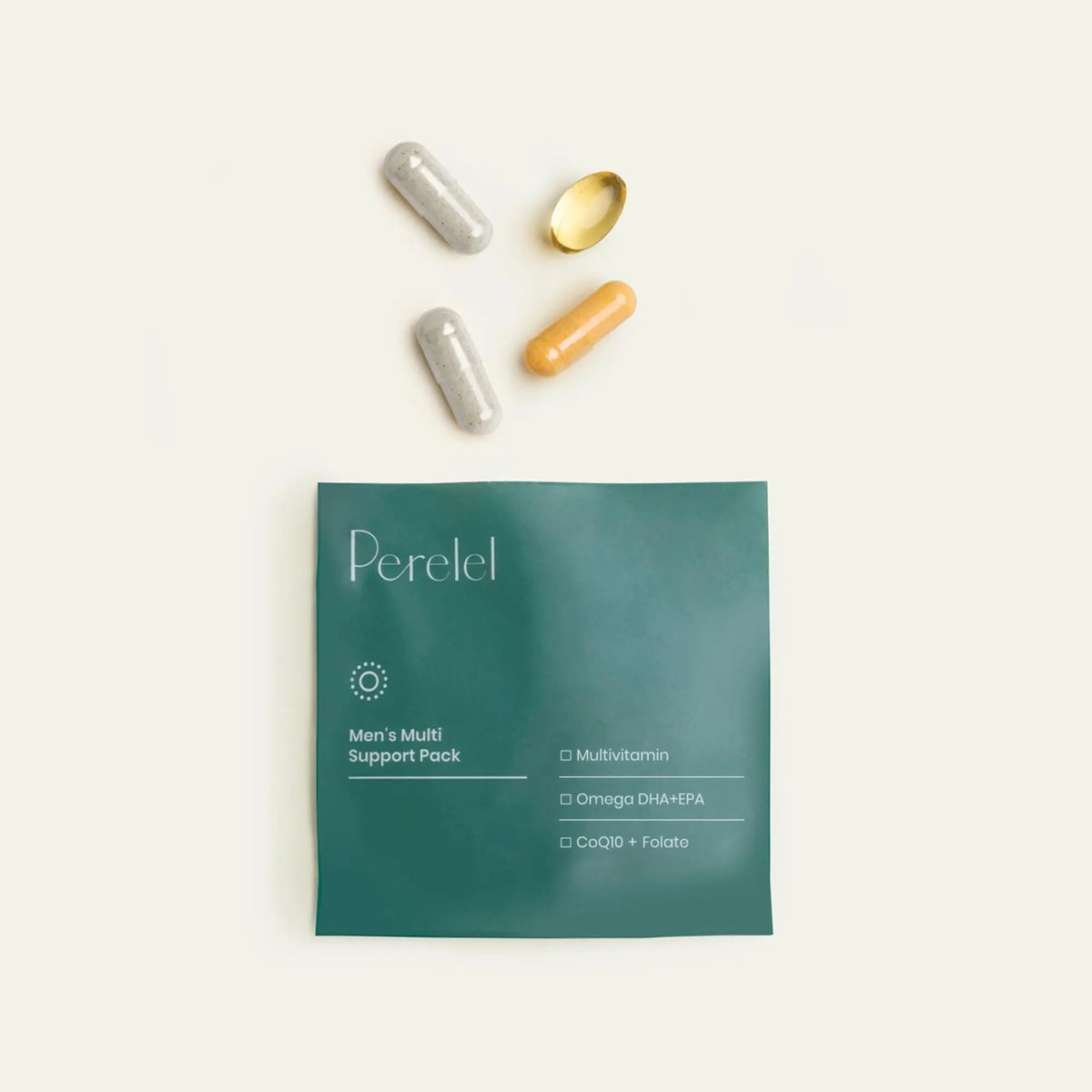 Perelel Men’s Multi Support Pack, Daily Multivitamin with Magnesium, Omega 3, CoQ10 & Folate, Nutritional Support - PrimeBioHealth - canada supplements