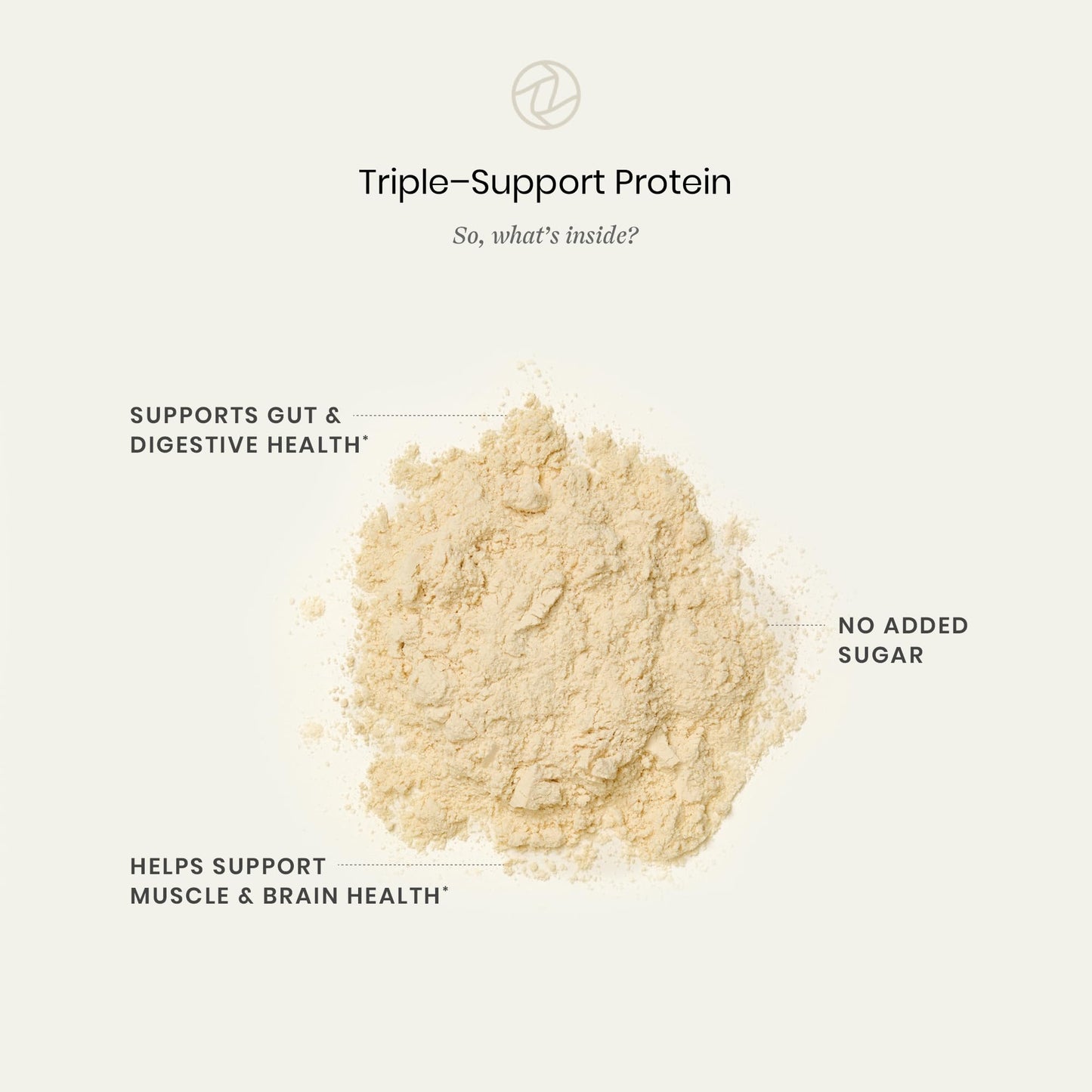 Perelel Triple-Support Plant Based Protein Powder, Creamy Vanilla, 20g Vegan Protein Powder, 3g Creatine Monohydrate, & 5g Prebiotic Fiber per Serving, Dairy Free, - PrimeBioHealth - canada supplements