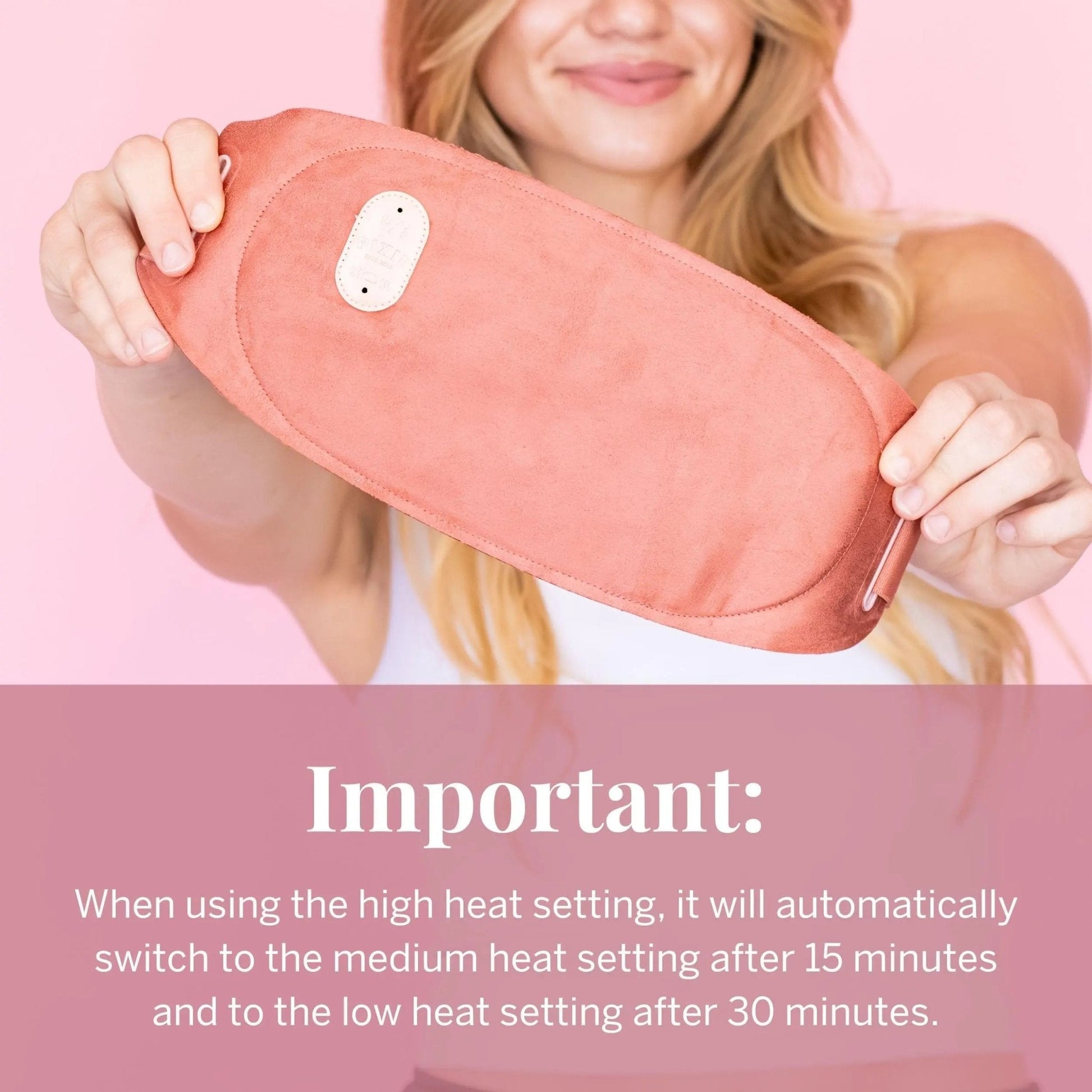 Pixie Period Heating Pad for Cramps - Thinnest Wearable Heating Pad for Feminine Care - Unnoticeable Under Clothes - Best Portable Pain Relief Heat Belt On The Market - Hours of Menstrual Pain Relief - PrimeBioHealth - canada supplements