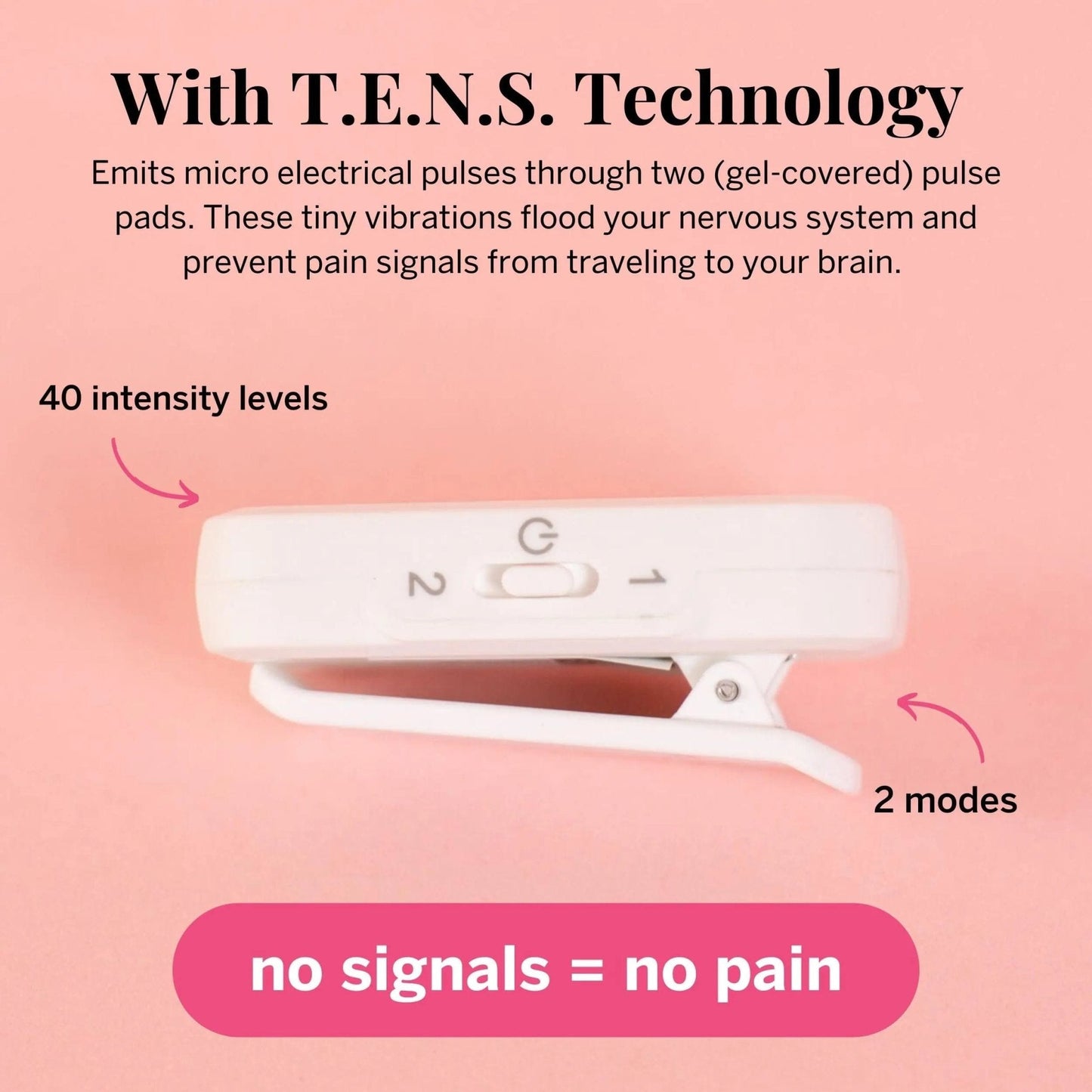 Pixie Period Pain Relief Device - Best PMS Relief Simulator with TENS Technology - Thinnest Wearable Tens Unit - Unnoticeable Under Clothes - Menstrual Cramp Comfort for Feminine Care - PrimeBioHealth - canada supplements