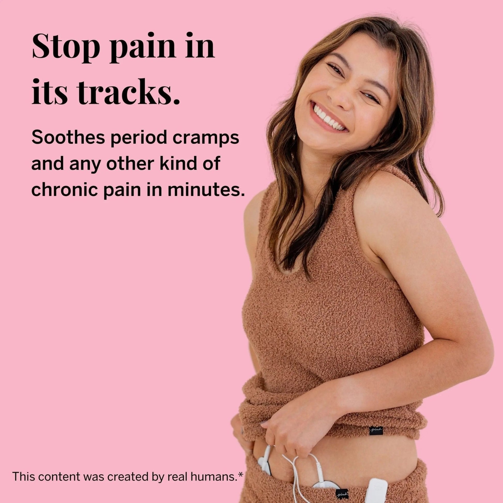 Pixie Period Pain Relief Device - Best PMS Relief Simulator with TENS Technology - Thinnest Wearable Tens Unit - Unnoticeable Under Clothes - Menstrual Cramp Comfort for Feminine Care - PrimeBioHealth - canada supplements