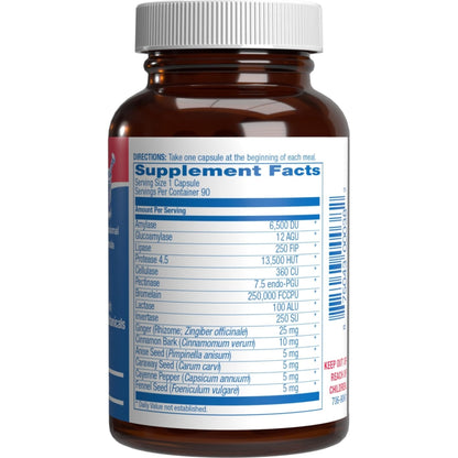 Plant Based Multi Digestive Enzymes Supplement - Clinically Formulated Digestion Supplement with Soothing Herbs and Enzymes for Women and Men - PrimeBioHealth - canada supplements