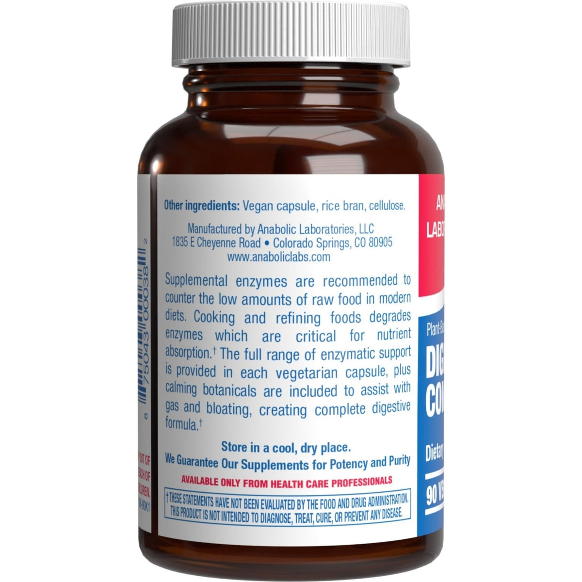 Plant Based Multi Digestive Enzymes Supplement - Clinically Formulated Digestion Supplement with Soothing Herbs and Enzymes for Women and Men - PrimeBioHealth - canada supplements