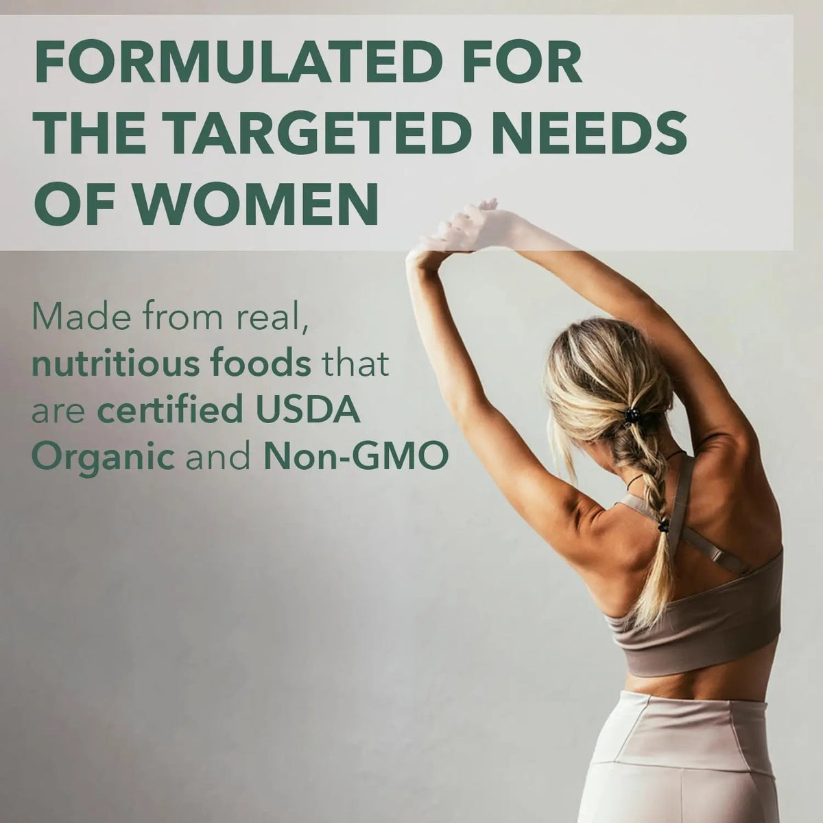PlantFusion Organic Multivitamin for Women - One Daily Whole Food Blend Women's Multivitamin - Vegan - PrimeBioHealth - canada supplements