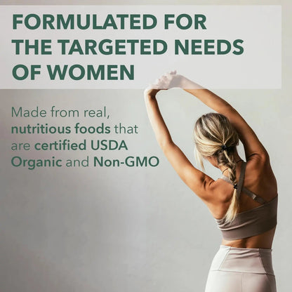 PlantFusion Organic Multivitamin for Women - One Daily Whole Food Blend Women's Multivitamin - Vegan - PrimeBioHealth - canada supplements