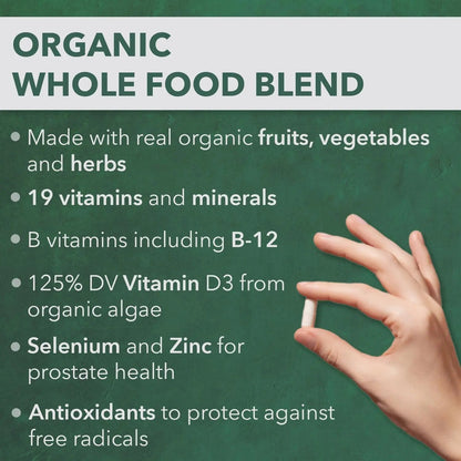 PlantFusion Organic Multivitamin for Women - One Daily Whole Food Blend Women's Multivitamin - Vegan - PrimeBioHealth - canada supplements